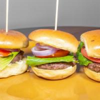 Sliders · Traditional, Mexican steak, California.