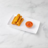 Mozzarella Sticks · Served with side of marinara sauce.