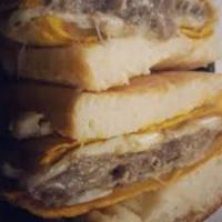 Beef Patty with Coco Bread · 