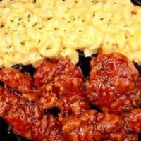 Fried Tender Platter · Fried chicken tenders with your choice of two sides