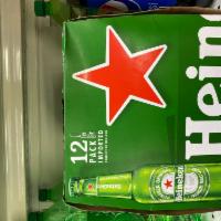 Heineken 12 oz. 12 Pack Bottle  · Must be 21 to purchase.
