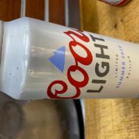 Coors Light 24 oz. 1 Can  · Must be 21 to purchase.