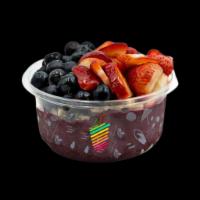  B1. Super Berry Acai Bowl (Vegan (Plant Based), All Natural, No Added Sugar, Healthy)   ·  Acai with guarana blended with All Natural Juice, Fresh Dairy or Plant Based Blend. Topped ...