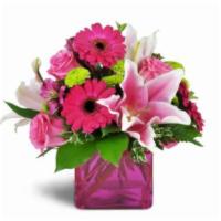 In the Pink · Fun and feminine, our in-the-pink bouquet is just the thing for any occasion! Bright and che...