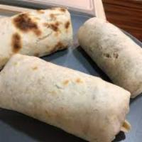 Beef & Bean Burrito · Flour tortilla with beef and bean and savory filling. 
