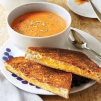 Rainy Day  · Cup of soup and grilled cheese. Perfect on any day