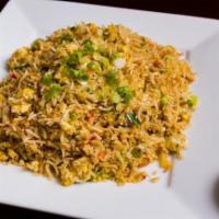 Egg Fried Rice · Fried rice with eggs and veggies