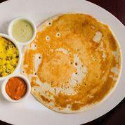 Uttapam · Rice and lentil pancakes