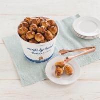 Mini Pretzel Dogs Bucket · Nothing says 