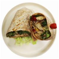 Xtreme Wrap · Grilled chicken, low fat mozzarella, lettuce, tomato, onions and peppers.