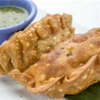 Empanadas · Turnovers filled with picadillo, chicken, mixed vegetables or cheese & sweet plantain.