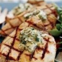 Grilled Swordfish in Scampi (8oz) (heat or enjoy as is) · Large Chunks of Centercut Domestic Swordfish Grilled with Fresh Olive Oil, Cracked Pepper