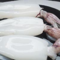 Cleaned Squid (8oz) · Tender and ready to fry, saute, or bake, our Indian product is coming from a Sustainable Fis...