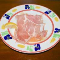 Prosciutto e Melone · Imported Parma Prosciutto,  fresh melon