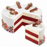 Cake Batter Confetti · Cake: red velvet
/Ice Cream: cake batter
/Mix In: rainbow sprinkles
/Coating: Bettercreme fr...