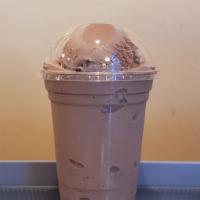 Chocolate shake · 16oz Chocolate shake with one scoop chocolate ice cream on top

Notice: Ice Cream Shake may ...