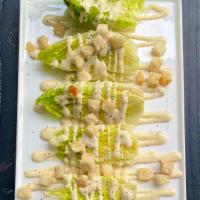 Caesar Salad  · Little Gem Lettuce, Anchovy-Caesar Dressing
