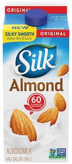 Silk Milk · Half gallon.