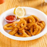 Onion Rings · Served with choice of sauce.