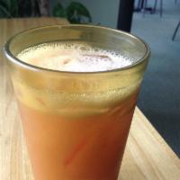 Daily fresh juice: Passion Fruit · Maracuya, parchita