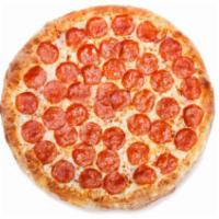Classic Pepperoni and Cheese Pizza · 