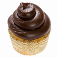 Boston Cream Pie Cupcakes Pack · A vanilla cupcake filled with classic Bavarian cream topped with chocolate ganache.