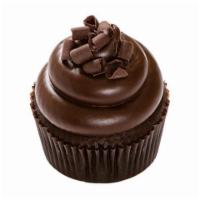 Espresso Brownie Cupcake · This is a cupcake wars winner. An espresso chocolate brownie cupcake topped with chocolate g...