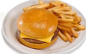 Kids Cheeseburger with Fries · 