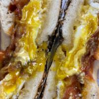 Eggs and Cheese on Roll with Meat Breakfast Special · Choice of bacon, ham or sausage. 