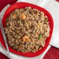 House Fried Rice · Chicken, beef, pork, and shrimps.