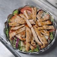 Garden Salad with Grilled chicken  · 