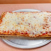 Sicilian Pizza · Thick crust.