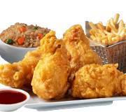 4 Wings Combo · 4 crispy chicken wings. Includes 1 dipping sauce. Make it a combo by adding a side of rice o...