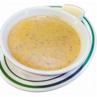 Lentil Soup  · Served with bread