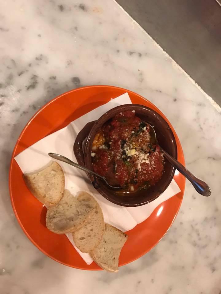 VEAL MEATBALLS  (3) (Served With Bread) · Our delicious veal meatballs in home-made marinara sauce, topped with basil and grated parmesan cheese.... served with fresh bread