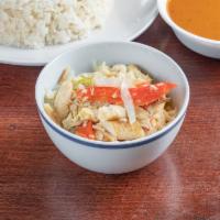 Bacalao Guisado · Codfish stew.