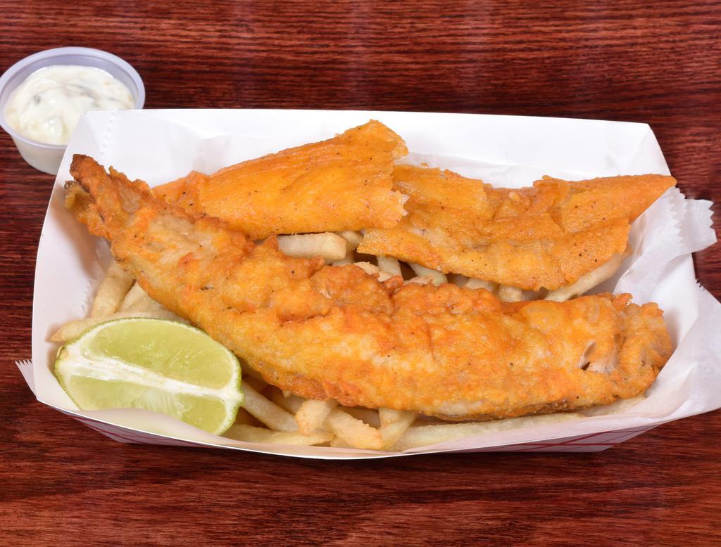 5 Piece Whiting Fish with Fries · 