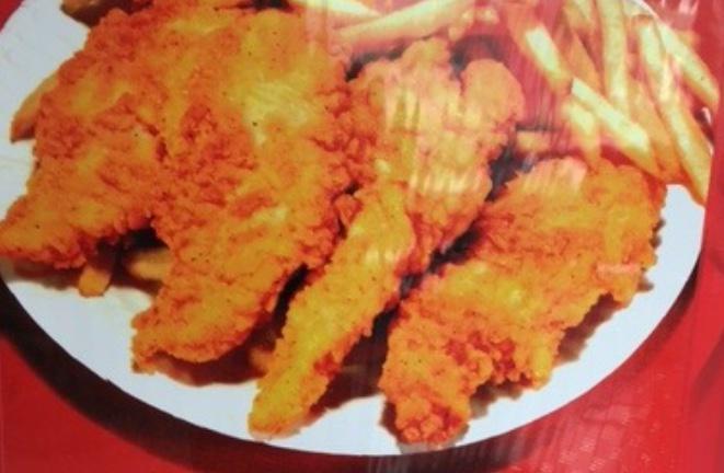 3 Piece Chicken Tenders with Fries · 