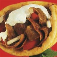 Beef Gyro with Fries and Soda Lunch Special · 