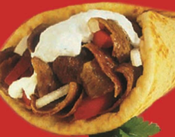 Beef Gyro with Fries and Soda Lunch Special · 