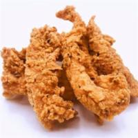 TENDERS · crispy fried tenders served with a dipping sauce
