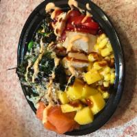 Build Your Own Poké Bowl · The poké bowl is totally customizable and built in 5 steps. Please choose a base first, then...