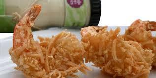 Coco Rico Camaron · Fried coconut shrimp.