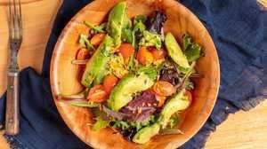 Tex Mex Salad · Mixed greens, shredded cheese, tomatoes, avocado, chili extra virgin olive oil and white hab...