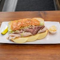 1. The Third Ave Combination Sandwich · Turkey, roast beef and American cheese with lettuce and tomato.