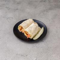 Crispy Wrap · Crispy chicken, lettuce and tomato.