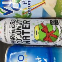 Harmless coconut water · Organic coconut water