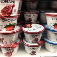 Chobani 5.3 oz Greek yogurt · 