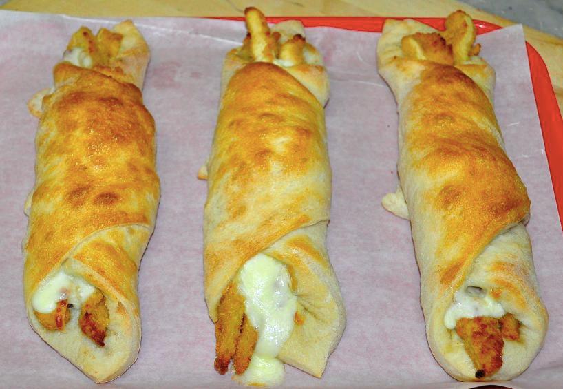 Chicken Rolls · chicken cutlet mozzarella cheese & marinara