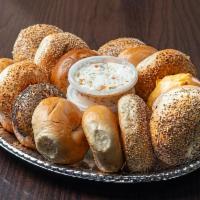 Bagel · Homemade and baked fresh throughout the day. Bake the old fashioned way by kettle boiling fi...